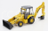 Newray Iveco fiat Daily Roll-off Pianale 2023 With Accessories + New Holland B110c Ruspa Gommata - Scraper Tractor 1:36 Žlutá Černá