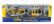 Newray Iveco fiat Daily Roll-off Pianale 2023 With Accessories + New Holland B110c Ruspa Gommata - Scraper Tractor 1:36 Žlutá Černá