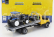 Newray Iveco fiat Daily Roll-off Pianale 2023 With New Holland T6.175 Tractor 1:36 Žlutá Modrá Černá