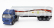 Newray Iveco fiat Stralis 540 Tanker Truck Fuel Transports 2009 1:43 Modrá Bílá