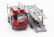 Newray Iveco fiat Stralis 540 Truck Car Transporter 2009 1:43 Červená Šedá
