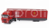 Newray Iveco fiat Stralis 540 Truck Cassonato Brt Bartolini Corriere Espresso 2009 1:87 Red