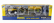 Newray Iveco fiat Stralis 540 Truck Pianale 2009 With New Holland Fr920 Mietitrebbia Gommata Harvester 1:43 Modrá Žlutá Černá