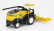Newray Iveco fiat Stralis 540 Truck Pianale 2009 With New Holland Fr920 Mietitrebbia Gommata Harvester 1:43 Modrá Žlutá Černá