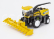 Newray Iveco fiat Stralis 540 Truck Pianale 2009 With New Holland Fr920 Mietitrebbia Gommata Harvester 1:43 Modrá Žlutá Černá