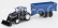 Newray Iveco fiat Stralis 540 Truck Pianale 2009 With New Holland T6.175 Tractor + Trailer 1:43 Žlutá Modrá Černá