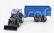 Newray Iveco fiat Stralis 540 Truck Pianale 2009 With New Holland T6.175 Tractor + Trailer 1:43 Žlutá Modrá Černá