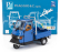 Newray Piaggio Ape 50 Cross Country 1994 1:18 Blu Black