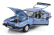 Norev Ford england Capri Mkiii 2.8 Injection Rhd 1984 1:18 Světle Modrá Met