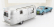 Norev Ford usa Mustang Coupe 1968 With Airstream Caravan Roulotte 1:43 Světle Modrá Met
