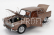 Norev Peugeot 404 With Caravan Roulotte Henon 1965 1:18 Brown Met