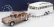 Norev Peugeot 404 With Caravan Roulotte Henon 1965 1:18 Brown Met