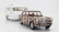 Norev Peugeot 404 With Caravan Roulotte Henon 1965 1:18 Brown Met