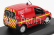 Norev Peugeot Bipper Van Fire Engine 2009 1:43 Červená Žlutá