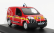 Norev Peugeot Bipper Van Fire Engine 2009 1:43 Červená Žlutá