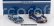 Norev Renault Set 2x A110 Alpine Gendarmerie Coupe 2022 + 1600s Coupe Gendarmerie 1971 1:43 Blue
