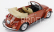 Norev Volkswagen Beetle 1303 Cabriolet Open 1976 1:18 Brown Met