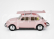 Norev Volkswagen Beetle Coccinelle 1973 - With Surfing Board 1:43 Pink