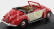 Norev Volkswagen Hebmuller Cabriolet Open 1949 1:43 Červený Krém