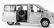 Norev Volkswagen T5 Multivan Minibus 2003 1:18 Silver