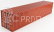 Nzg Accessories International Sea-container 40 For Trailer 1:18 Brown