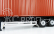 Nzg Accessories Trailer For Truck With European Sea-container 40 1:18 Brown