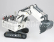 Nzg Liebherr R9600 Escavatore Cingolato Cava Mineraria - Mining Excavator 1:50 Bílá Černá