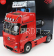 Nzg Mercedes benz Actros 2 1863 Gigaspace 4x2 Mirrorcam Tractor Truck 2-assi 2018 1:18 Red