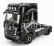 Nzg Mercedes benz Actros 2 1863 Gigaspace 4x2 Mirrorcam Tractor Truck Logo Mercedes 2-assi 2018 1:18 Black