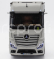 Nzg Mercedes benz Actros L 1863 Gigaspace 4x2 Tractor Truck 2-assi 2023 1:18 Bílá