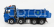 Nzg Mercedes benz Arocs 4151 8x4 Meiller Kipper Cassone Ribaltabile 4-assi 2019 1:50 Blue