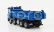 Nzg Mercedes benz Arocs 4151 8x4 Meiller Kipper Cassone Ribaltabile 4-assi 2019 1:50 Blue