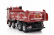 Nzg Mercedes benz Arocs 4151 8x4 Meiller Kipper Cassone Ribaltabile 4-assi 2019 1:50 Red Met