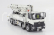 Nzg Mercedes benz Arocs 4542 Truck 4-assi 2018 - Autopompa Per Calcestruzzo Schwing S 43 Sx - Cement Pump 1:50 Bílá Černá