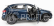 Nzg Mercedes benz Eqa (h243) 2021 1:18 Denim Blue