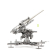 Ocelová stavebnice German Flak 88