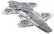 Ocelová stavebnice Helicarrier