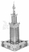 Ocelová stavebnice Lighthouse of Alexandria 