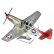 Ocelová stavebnice P-51D Mustang