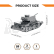 Ocelová stavebnice tank Cruiser Mk III