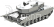 Ocelová stavebnice tank Leopard 2