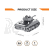 Ocelová stavebnice tank M4 Sherman