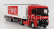 Odeon Renault Magnum Ae420ti Semi-frigo Dentressangle Transports 1992 1:43 Červená Bílá