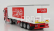 Odeon Renault Magnum Ae420ti Semi-frigo Dentressangle Transports 1992 1:43 Červená Bílá