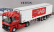 Odeon Renault Magnum Ae420ti Semi-frigo Dentressangle Transports 1992 1:43 Červená Bílá