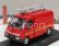 Odeon Renault Master T30 Van Vtu Villiers Sapeurs Pompiers 1981 1:43 Red
