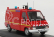 Odeon Renault Master T30d Van Vsr Bemaex Sapeurs Pompiers 1981 1:43 Red