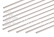 Odtoková lišta 5 x 20 x 1000mm