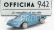 Officina-942 Abarth 1500 Biposto (base Fiat 1400) 1952 1:76 Světle Modrá
