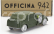 Officina-942 Alfa romeo 6c 2500 Cm Torpedo Cabriolet Closed 1942 1:76 Vojenská Zelená
